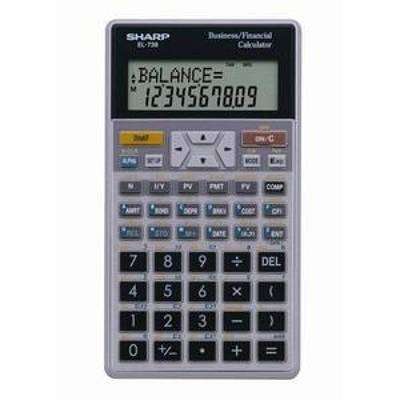 Sharp EL-738 - Advanced Financial Calculator