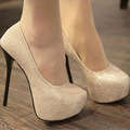 women high-heeled shoes Sexy pointed toe thin heels stripe vintage causal shoes wedding pumps