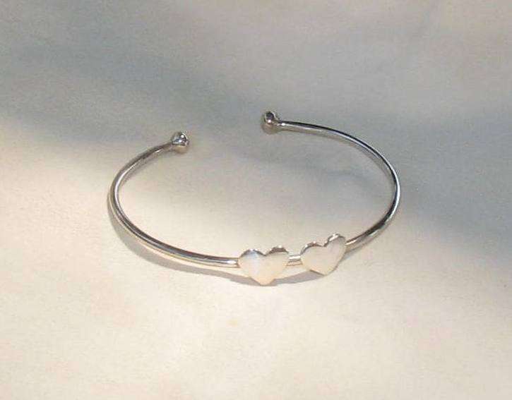 Kiddies bracelet in solid 925 sterling silver