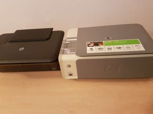 Lot of 2 HP 3-in-1 Multi-function Colour Inkjet Printers (Read Description)
