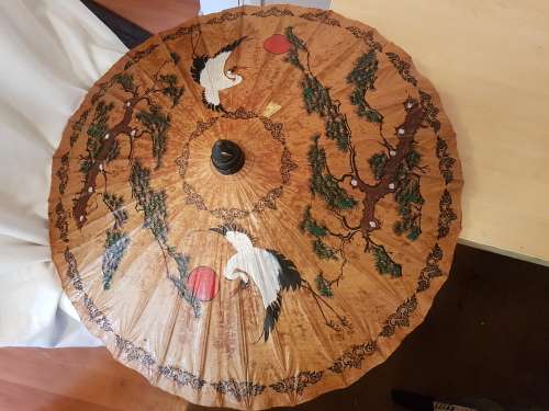 Vintage Japanese Parasol Umbrella
