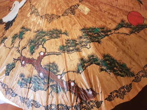 Vintage Japanese Parasol Umbrella