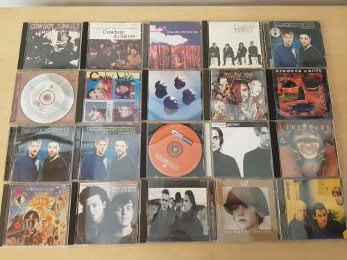 Lot of 40 Original Rock CD`s in Jewel Cases (Bid For All) (See Photos for Details) (Lot 1)