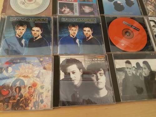 Lot of 40 Original Rock CD`s in Jewel Cases (Bid For All) (See Photos for Details) (Lot 1)