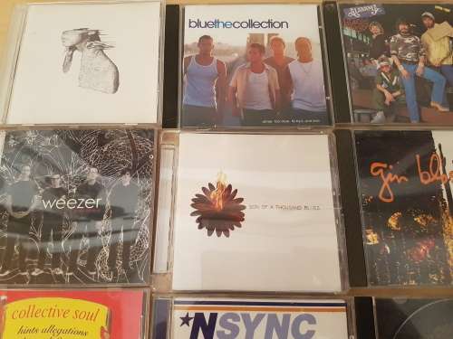 Lot of 40 Original Rock CD`s in Jewel Cases (Bid For All) (See Photos for Details) (Lot 1)