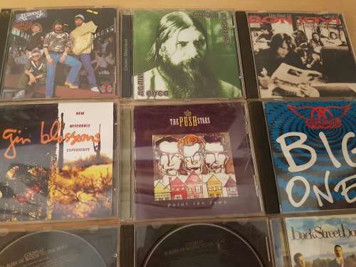 Lot of 40 Original Rock CD`s in Jewel Cases (Bid For All) (See Photos for Details) (Lot 1)