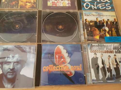 Lot of 40 Original Rock CD`s in Jewel Cases (Bid For All) (See Photos for Details) (Lot 1)