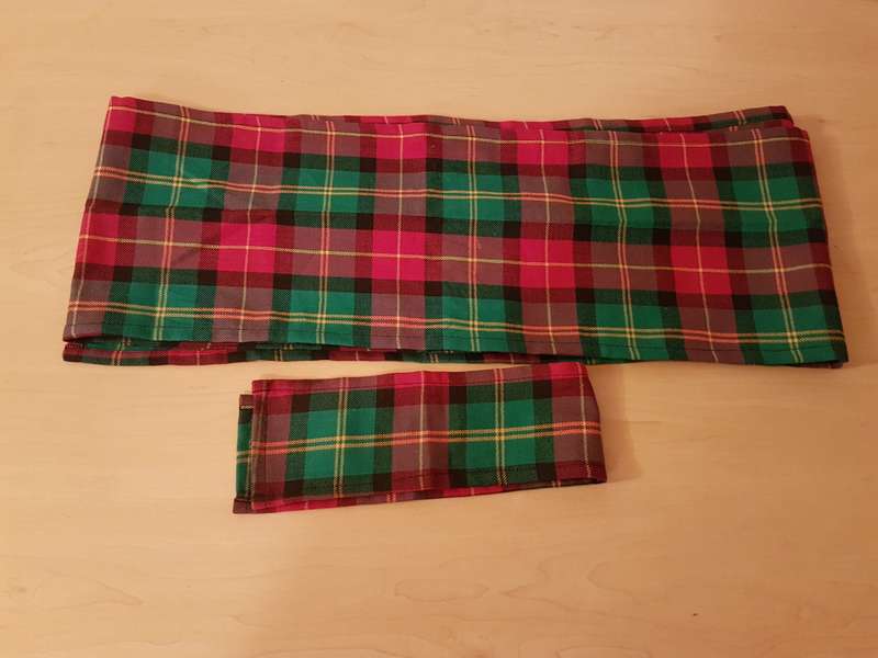 Scottish Kilt Tartan Sash
