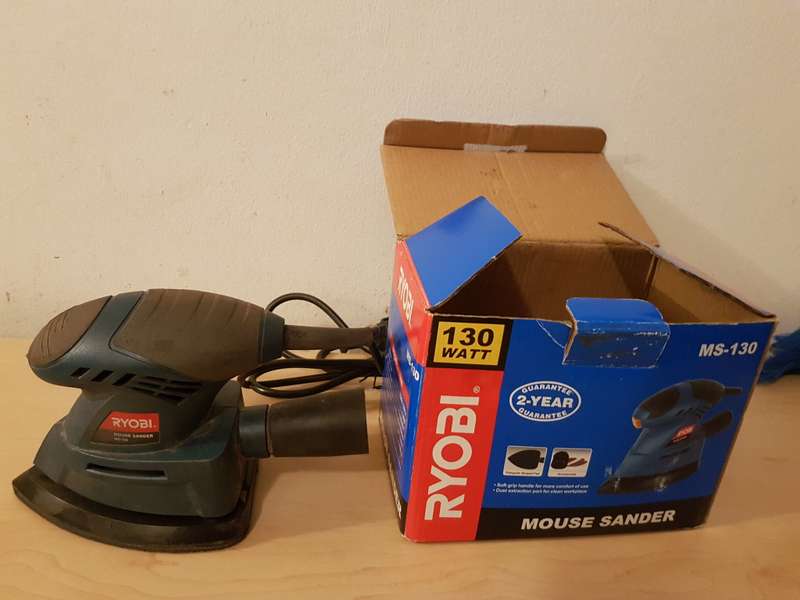 Ryobi Mouse Sander Tested / Works