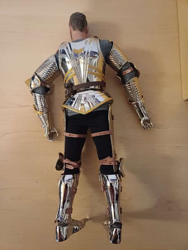Very Rare Collectable Brown Art Gothic Armour Steel Knight (Not A Toy)