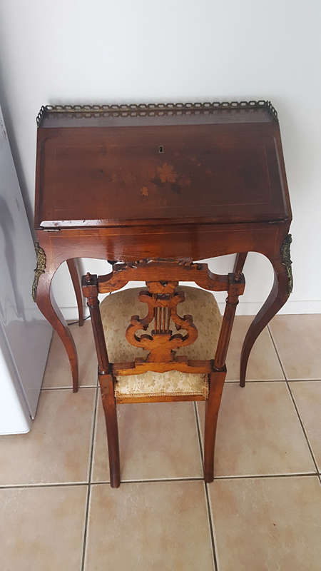 Antique French bureau de dame set- make me an offer