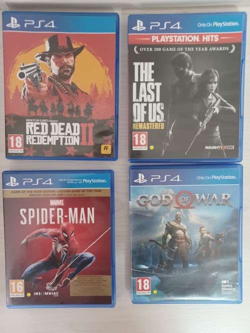 PS4 Slim 500 GB Console with Games