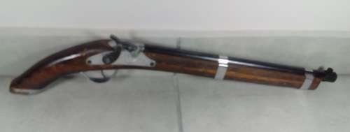 Freedom Wood Cap Gun TOY Pistol 19.5` - Rev War Replica - Parris w/black plug