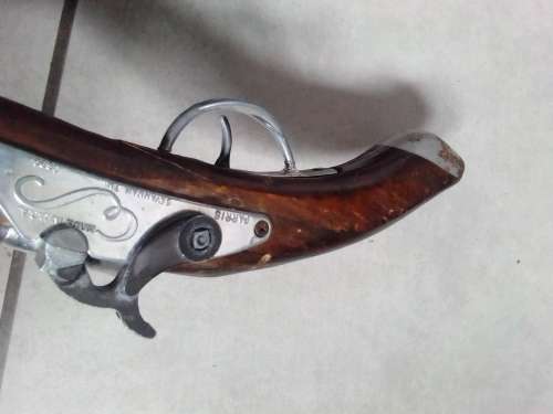 Freedom Wood Cap Gun TOY Pistol 19.5` - Rev War Replica - Parris w/black plug
