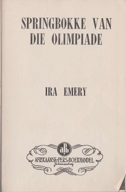 Springbokke van die Olimpiade deur Ira Emery