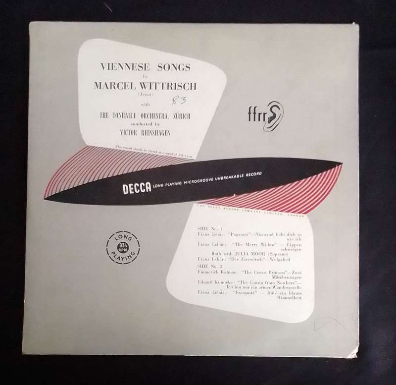 Viennese songs - Marcel Wittrisch