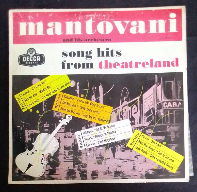 Mantovani and his orchestra - song hits from theatreland