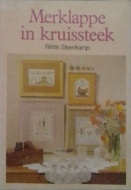 Merklappe in kruissteek deur Riette Steenkamp