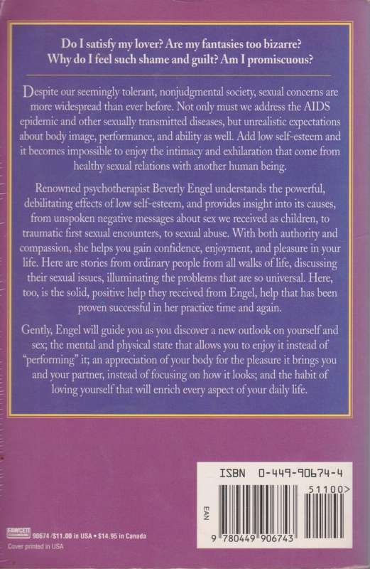 Raising your sexual self-esteem by Beverly Engel