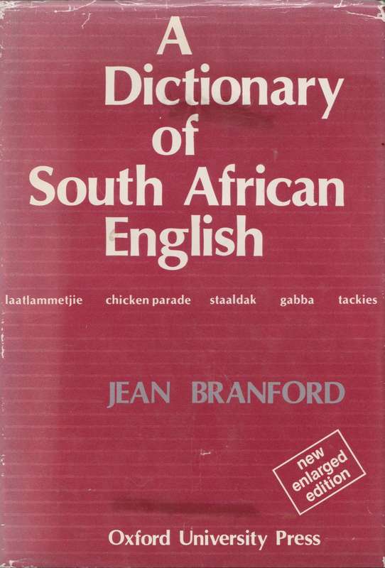 Dictionary of South African English by Jean Branford