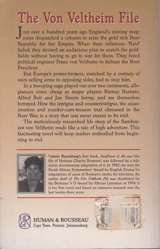 Von Veltheim File by Valerie Rosenberg