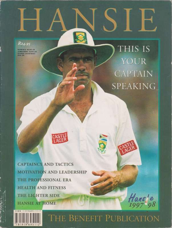 Hansie: This is your captain speaking
