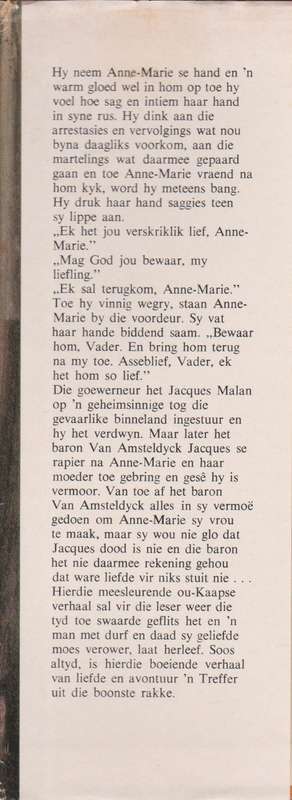 Rapier sny diep deur Johan van Niekerk
