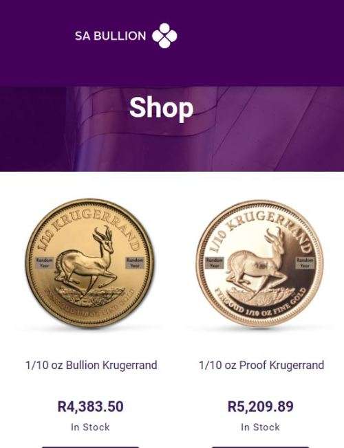 Protea Gold Coin: FW de Klerk Nobel Peace Prize Winner