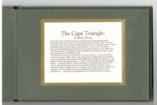 Spectacular Stanley Gibbons Leatherette Presentation SG8a - CoA CVR50 000.00 - just the stamp!