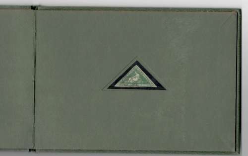 Spectacular Stanley Gibbons Leatherette Presentation SG8a - CoA CVR50 000.00 - just the stamp!