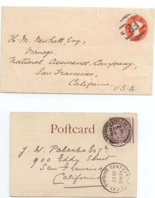 Postal history - 19th C Victorian Covers & Cards - fantastic condition!