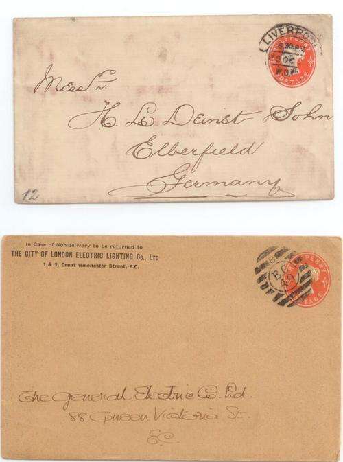 Postal history - 19th C Victorian Covers & Cards - see scans!