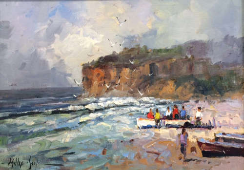 Phillip Britz Original (35x25cm). Low opening!