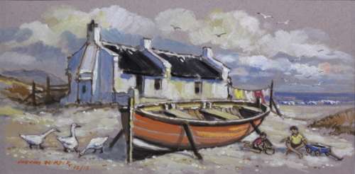Charming Johnnie de Kock Original (40x20cm) @ a CRAZY R1 opening!!