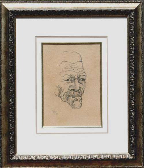 Wonderful Gregoire Boonzaaier original charcoal drawing (35 x 25cm) @ a R1 opening!!!