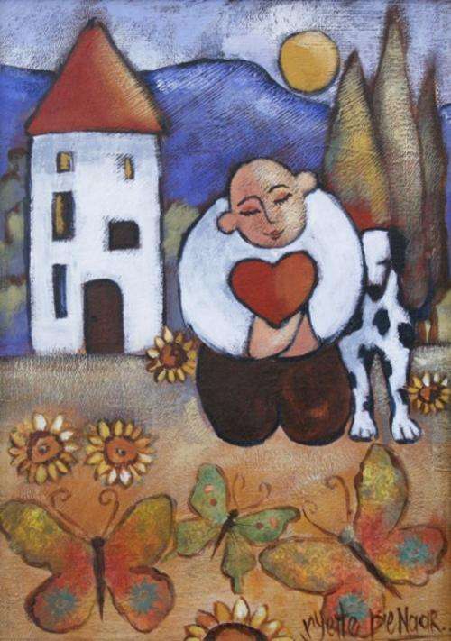 Wonderful Riette Pienaar Original (35x25cm) @ a CRAZY R1 opening!!