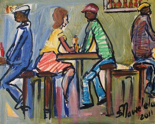 Original Stanley Mawelela (34x27cm) @ a low Opening!