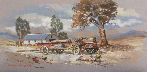 Wonderful Johnnie De Kock original (40x20cm) @ a low opening!!! Good investment!