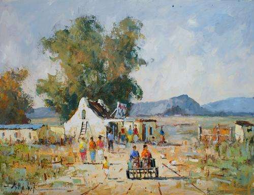 Phillip Britz Original (60x45cm). Low opening!