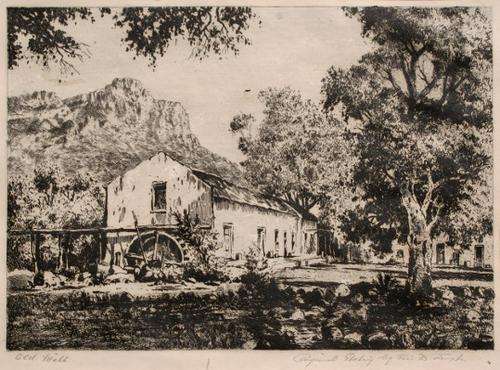 Beautiful Tinus de Jongh etching (26x18cm) @ a good opening!