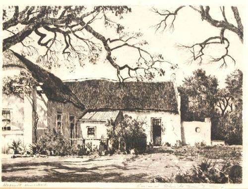Beautiful Tinus de Jongh etching (25.5x18.5cm) @ a good opening!