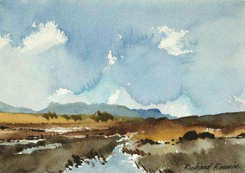 Beautiful Richard Rennie original watercolour (23.5x16.5cm) @ a LOW opening!!