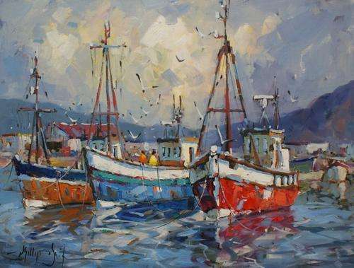 Phillip Britz Original (60x45cm). Low opening!