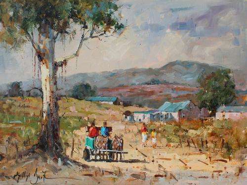 Phillip Britz Original (60x45cm). Low opening!