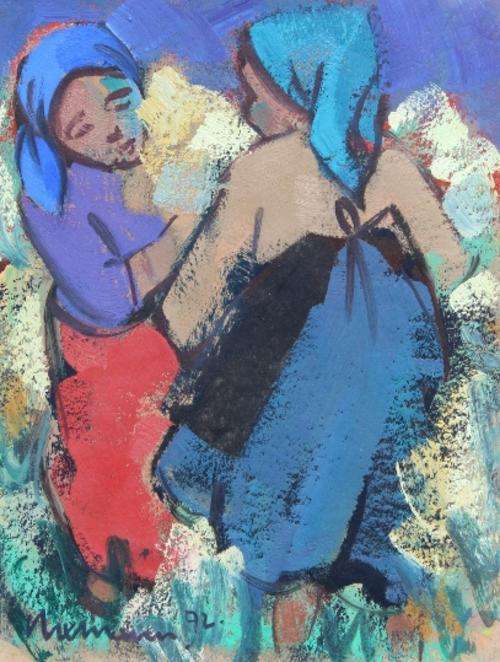 Wonderful Hennie Niemann Snr original oil painting (24x18cm) @ a good opening!  Exellent Investment!