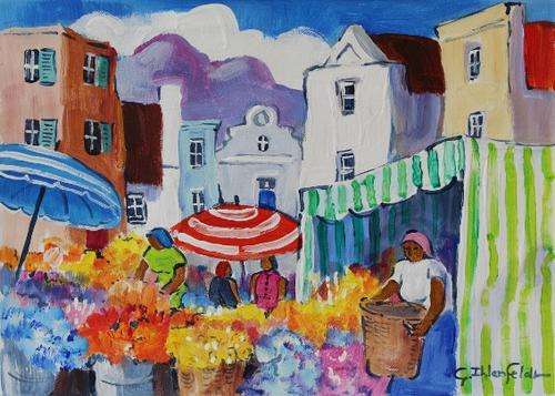 Delightful Gertie Ihlenfeldt Original (35x25cm) @ a CRAZY R1 opening!