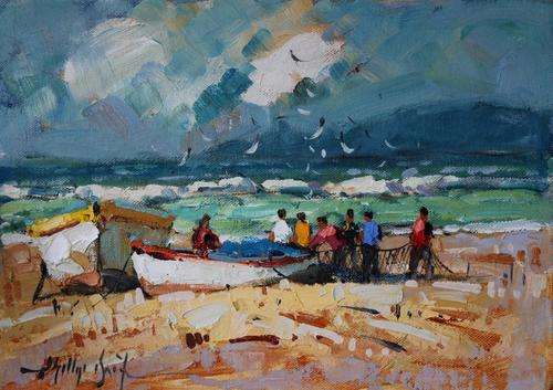Phillip Britz Original (35x25cm) @ a low opening!!