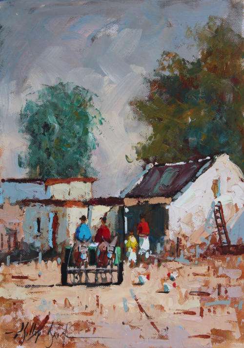 Phillip Britz Original (35x25cm) @ a low opening!!
