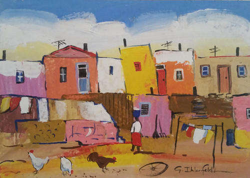 Delightful Gertie Ihlenfeldt Original (35x25cm) @ a low opening!