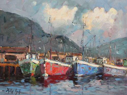 Phillip Britz Original (60x45cm). Low opening!